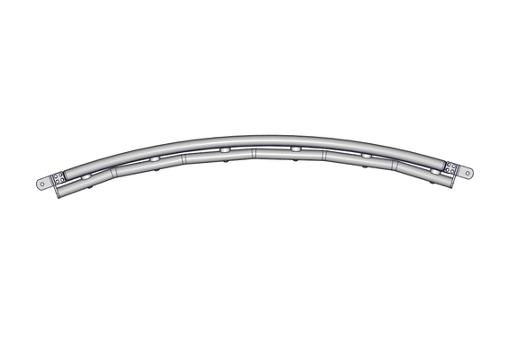 Materiels - Accessoires 100Kg-200Kg - BARRIERE -A1- CINTREE DE CORRAL ANTI-HORAIRE COMPLETE V2