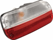 Feu arrière, 12V 21W, transparent/rouge