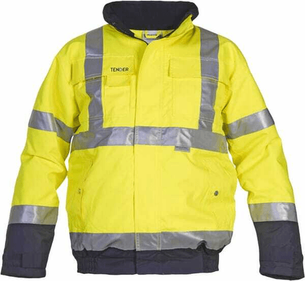 Vêtements et protections - Vêtement  - Veste de pilote Oui, jaune-bleu, taille 4XL, EU : 64-66 Hydrowear