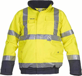 Vêtements et protections - Vêtement  - Veste de pilote Oui, jaune-bleu, taille 4XL, EU : 64-66 Hydrowear