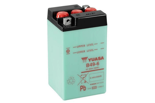 Pièces Quad & Motos - Electrique - Batterie YUASA conventionnelle sans pack acide - B49-6