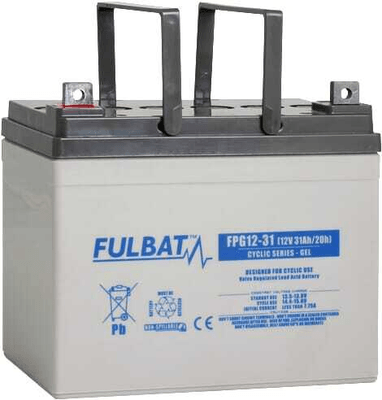 Pièces agricoles - Eclairage - Batterie GEL 12 V 31 Ah