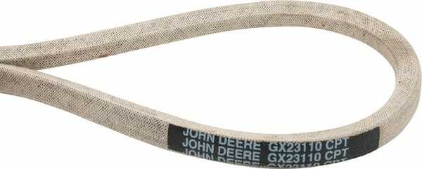 Pièces agricoles - Jardin et forêt pièce origine - Courroie JD