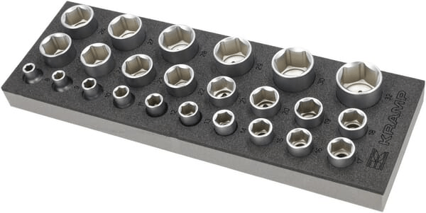 Outils - Outils divers - Jeu de douilles 1/2" 24 pièces
