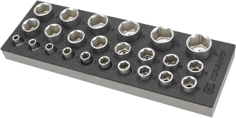 Outils - Outils divers - Jeu de douilles 1/2" 24 pièces