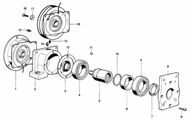 Pièces agricoles - Transmission - Embrayage 12v gr 1+2