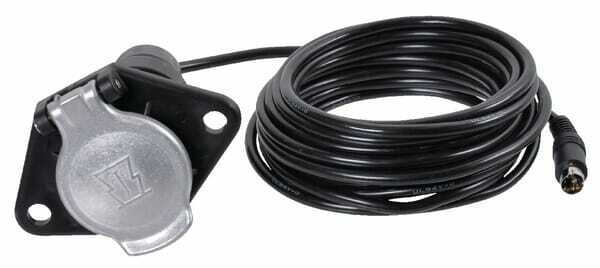 Pièces agricoles - Pièce Pulvérisateur - Câble 5 m 7 pôles-DIN 6Pole