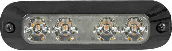 Pièces agricoles - Eclairage - Clignotant 4 LED 12/24V ambré