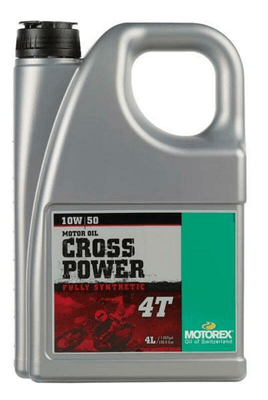 Pièces Quad & Motos - Lubrifiants et nettoyants - Huile moteur MOTOREX Cross Power 4T - 10W50 4L