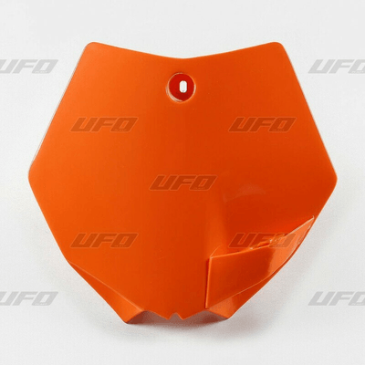 Pièces Quad & Motos - Plastiques - Plaque numéro frontale UFO orange KTM SX65
