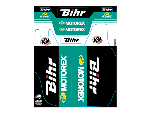 Pièces Quad & Motos - Equipement véhicule - Kit de déco de fourche Bihr/Motorex KUTVEK HONDA CRF 250/450