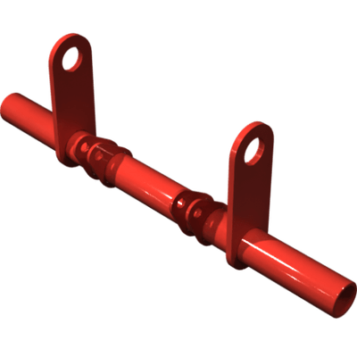 Pièces agricoles - Pièce divers - timon de levage kat3-peint-