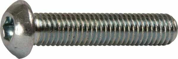 Pièces agricoles - Fasteners - Vis tête bombée plate 6p creux M5x10 10.9