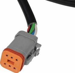 Pièces agricoles - Electricité - Fiche Deutsch 6 broches 4m