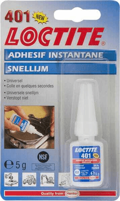 Chimie - Chimie divers - Adhésif instantané 401 - 5gr