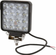 Phare de travail LED 25W, 3040lm,carré 25W 2500lm, 10/30V, 108x48x108mm faisceau large 16 LED Kramp