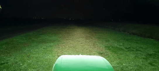 Pièces agricoles - Eclairage - Phare de travail LED, 40W, 4000lm, rond, 10/30V, Ø 90mm, prise H11/Deutsch, faisceau spot, 4 LED, Kramp