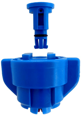 Pièces agricoles - Pièce Pulvérisateur - Buse d'injection d'air TD 60° 03 bleu/céramique bleue Agrotop