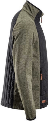 Vêtements et protections - Vêtement  - Veste polaire hybride/homme, olive L