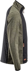 Vêtements et protections - Vêtement  - Veste polaire hybride/homme, olive L