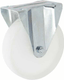 Roue fixe roulement en polyamide Ø200x50mm, Fixation de plaque: 145x110mm Load: 220kg, Ro-Carr