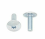 Vis tête bombée plate BOLT M5x0,80x16mm 10 pièces