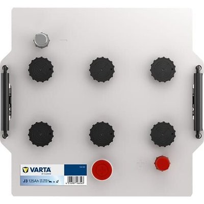Pièces agricoles - Eclairage - Battery 12V 125Ah 950A J3 VARTA Promotive SLI