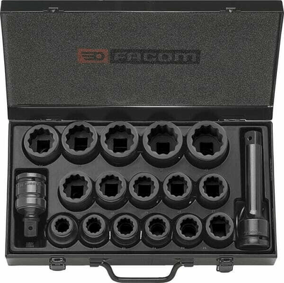 Outils - Outils divers - Kit dou. à choc 3/4" 18 pcs.