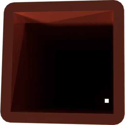 Pièces agricoles - Pièce divers - tube de support 35x35x3x2495 -peint-