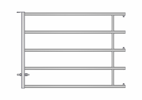 Materiels - Cage de contention - PACK DE 14 ARRIERES HERBAGE 2/3M L.1.50M