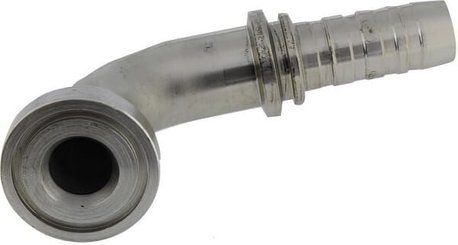 Pièces agricoles - Hydraulique - Racc. à sertir DN32+63,5 bride 90°