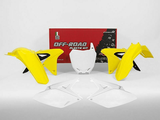 Pièces Quad & Motos - Plastiques - Kit plastique RACETECH couleur origine (2018) Suzuki RM-Z250