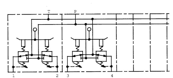 Pièces agricoles - Hydraulique - Levier servo SV 30/3