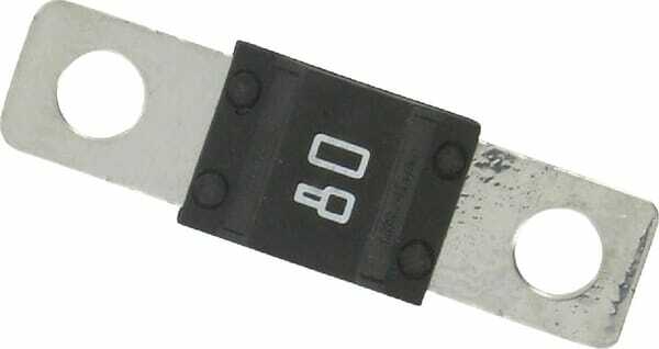 Pièces agricoles - Eclairage - Fusible bande 32V 80A longueur 41mm blanc pack 1x