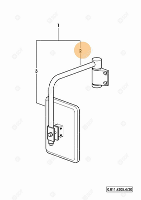 Pièces agricoles - Cabine et structure - TIGE