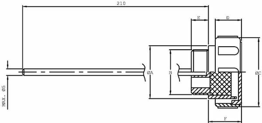 Pièces agricoles - Hydraulique - Couvercle avec jauge M22 x 1.5