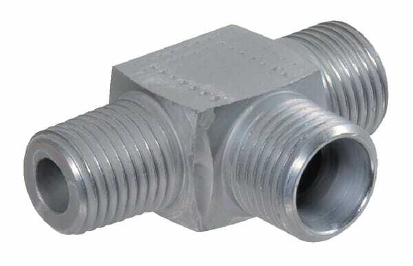 Pièces agricoles - Hydraulique - Té en L 12L-3/8