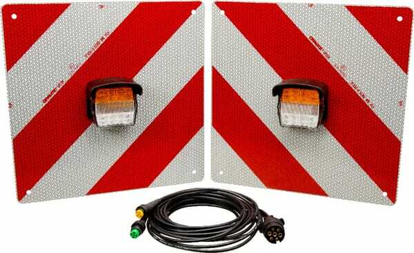 Pièces agricoles - Eclairage - Kit panneaux avert. KL2 + LED