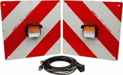 Pièces agricoles - Eclairage - Kit panneaux avert. KL2 + LED