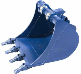 Pièces agricoles - TP pièce adaptable - Godet de terrassement type MORIN, M0/ 02 450mm, dents Esco V13