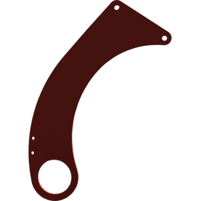 Pièces agricoles - Pièce divers - Plaque de retenue – peinture