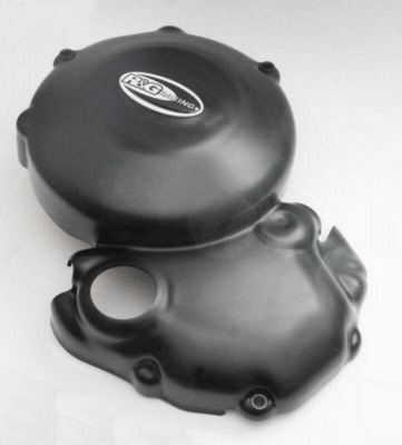 Pièces Quad & Motos - Equipement véhicule - Couvre-carter droit (embrayage) R&G RACING noir Kawasaki ER-6 N/F