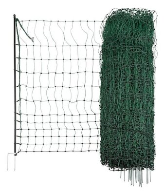 Pièces agricoles - Cloture,Jardin & Sylviculture - Filet volaille 106cm 25m DP vert