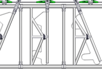 Materiels - Matériel d'élevage - autre - BARRETTE REGLABLE MODULE