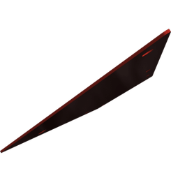 Pièces agricoles - Pièce divers - plaque inférieure peinte