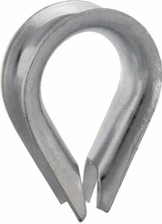 Pièces agricoles - Fasteners - Cosse-coeur zingué 12 mm