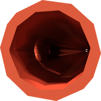 Pièces agricoles - Pièce divers - tube de support -peint--