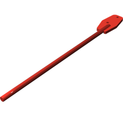 Pièces agricoles - Pièce divers - tige peinte à gauche