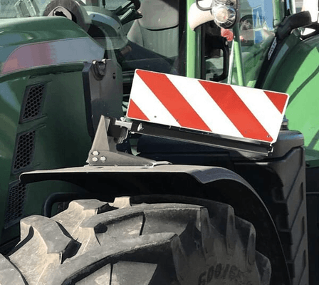 Pièces agricoles - Eclairage - Support de montage inclinable et angle de pivotement pour surfaces inclinées, changement rapide