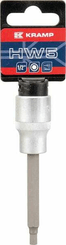 Outils - Outils divers - Douille de tournevis longue 1/2" Hex 5 mm